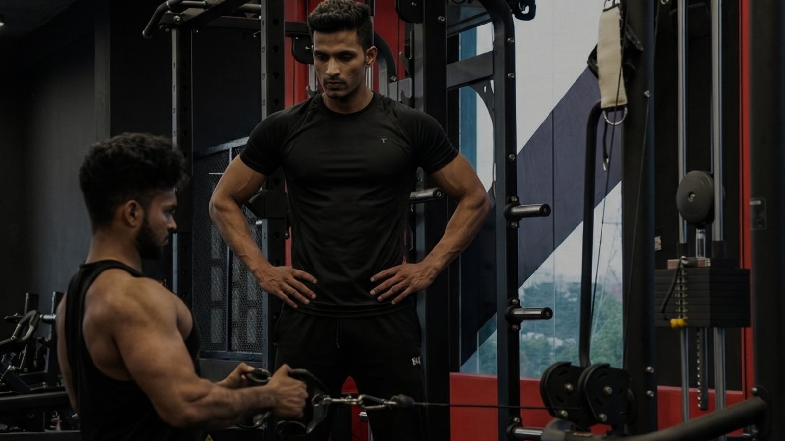 Personal training session at STRYV Fit gym in Hoodi Whitefield