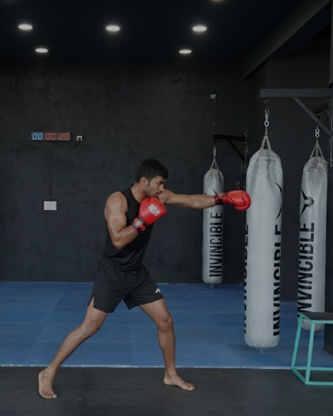MMA training session at STRYV Fit gym in Hoodi Whitefield
